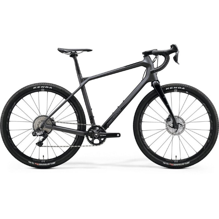 Велосипед Merida 2020 silex+8000-e l matt anthracite(glossy black) 