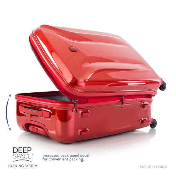 Чемодан Heys Astra Deep Space, красный (размер S)  