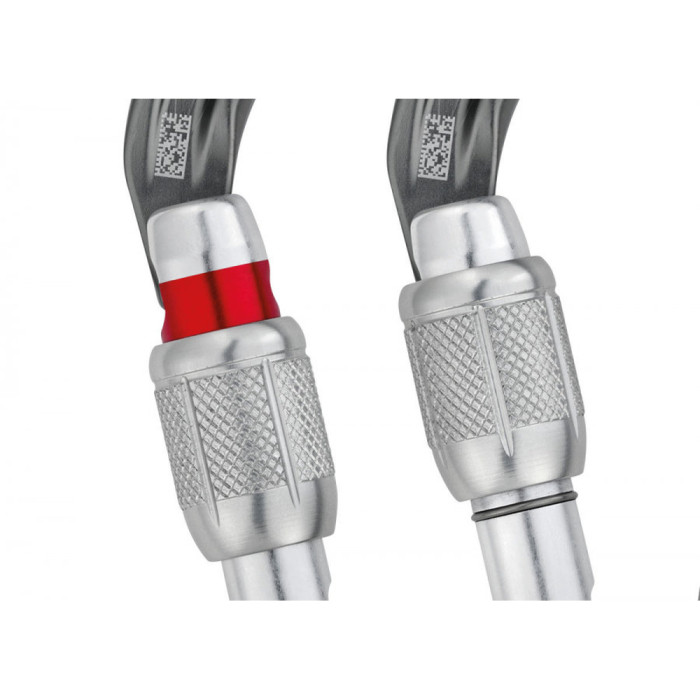 Карабин Petzl William scew lock black  