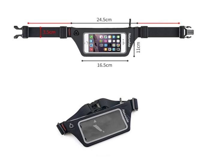 Чехол для телефона на пояс Naturehike Waist bag XL (6.0 inch) NH70B067-Y   