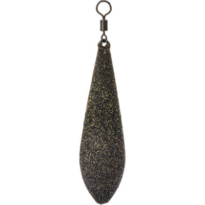Грузило Brain Long Cast текстурированное покрытие &quot;Camo Black&quot; 140g