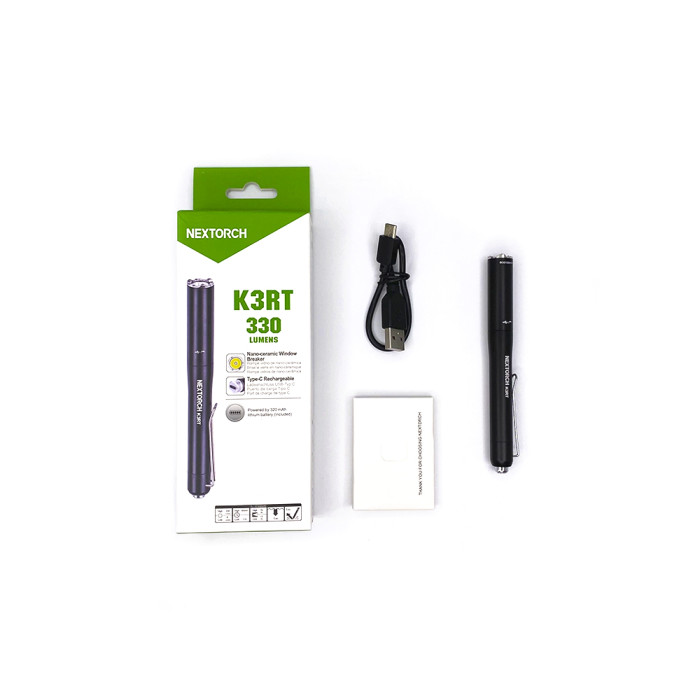 Карманный фонарь Nextorch K3RT , серый XP-G3 LED, 330 лм  