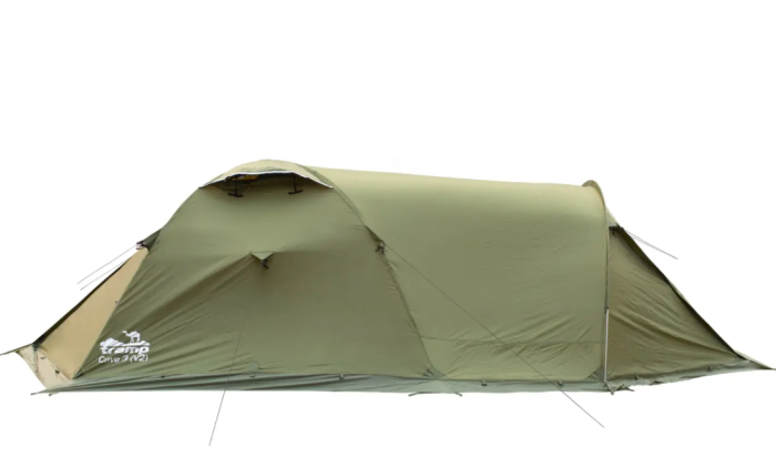 Палатка Tramp Cave v2 TRT-021, зеленый  