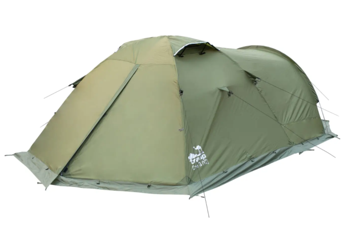 Палатка Tramp Cave v2 TRT-021, зеленый  