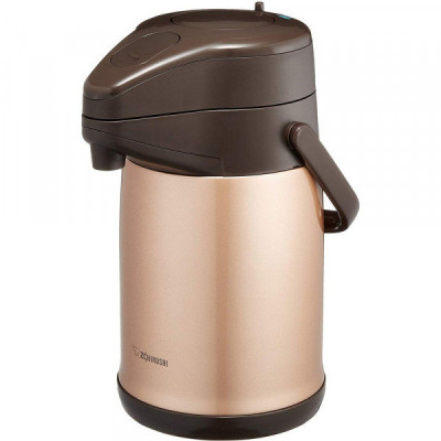 Термос Zojirushi 3.0 л с помпой (золото)