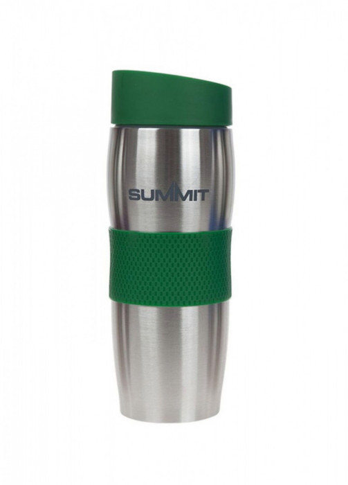 Термокружка Summit Double Walled Mug зеленая 380 мл  