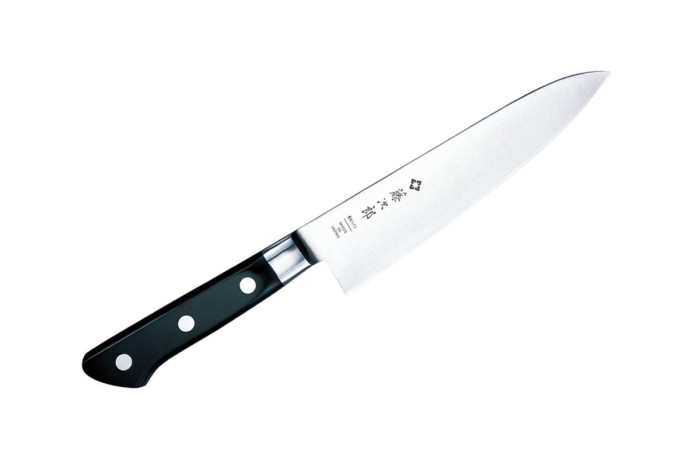 Нож кухонный Tojiro Powered High Speed Steel with Bolster Chef Knife 180mm F-518  