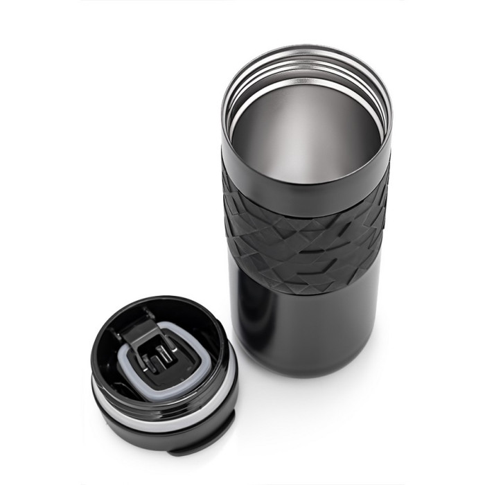 Термокружка Aladdin Easy-Grip 0.47 л матовая черная  