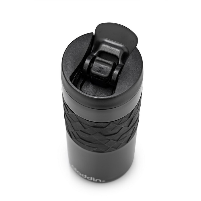 Термокружка Aladdin Easy-Grip 0.47 л матовая черная  