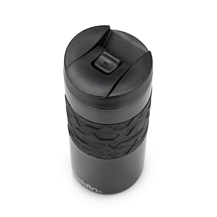 Термокружка Aladdin Easy-Grip 0.47 л матовая черная  