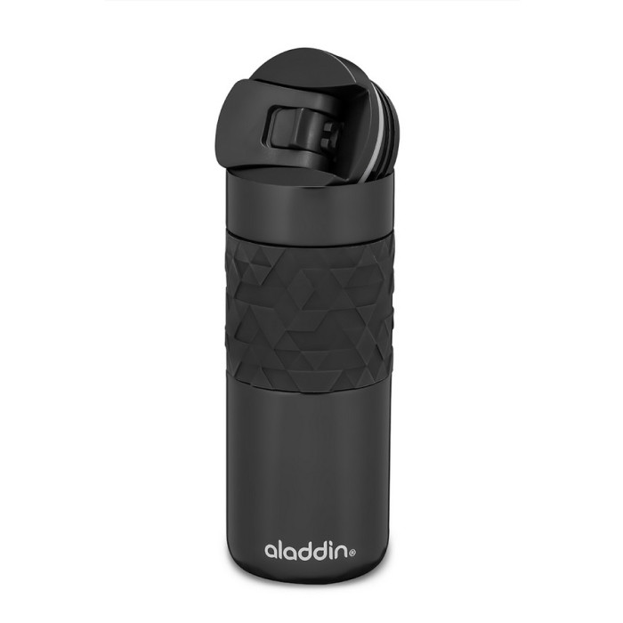Термокружка Aladdin Easy-Grip 0.47 л матовая черная  