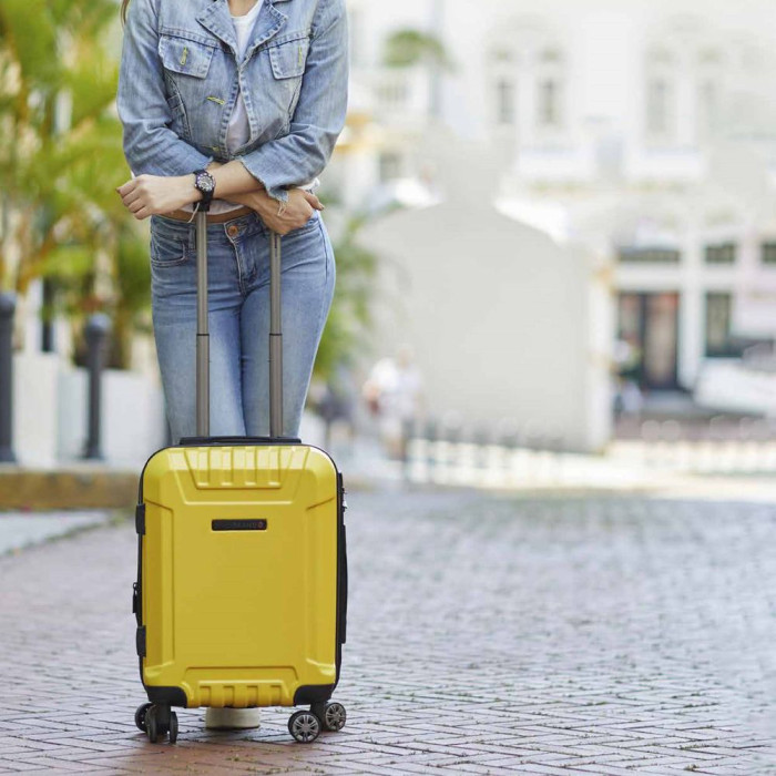 Чемодан Swissbrand Ranger (S) Yellow (SWB_LHRAN002S)  