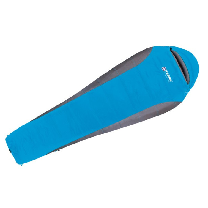 Спальный мешок Terra Incognita Siesta 300 Regular R синий-серый 