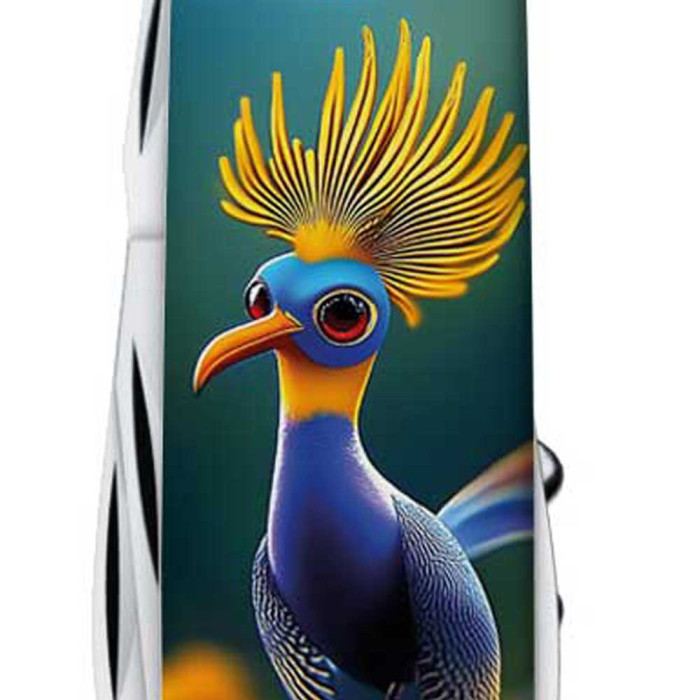 Складной нож Victorinox SPARTAN DESIGN Райская синяя птичка  