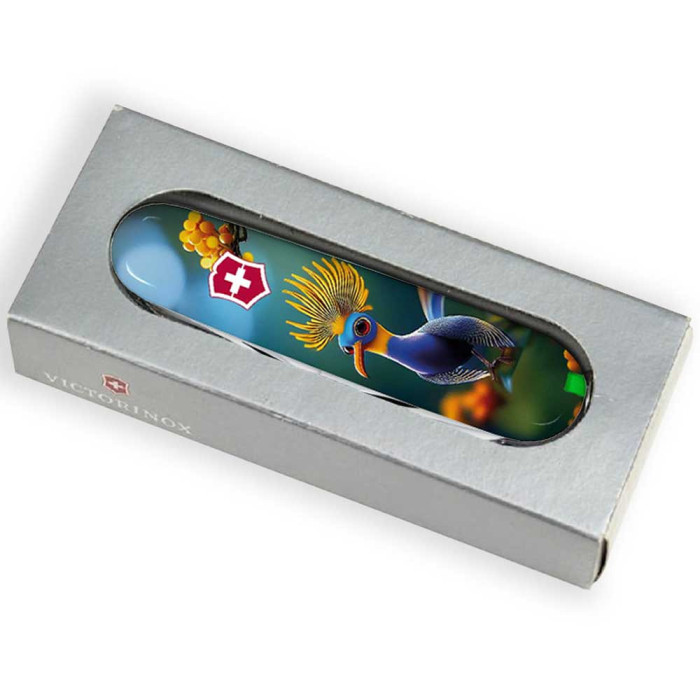 Складной нож Victorinox SPARTAN DESIGN Райская синяя птичка  