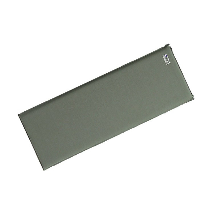 Коврик самонадувающийся Terra Incognita Lux 7.5 Wide Khaki 