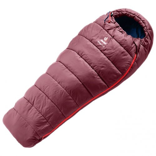Спальный мешок Deuter Starlight 5322 maron-navy left левый (3720119 5322 1) 