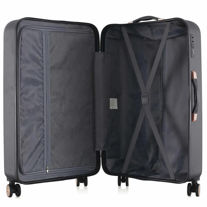 Чемодан Semi Line 28" (L) Black (T5718-3)  