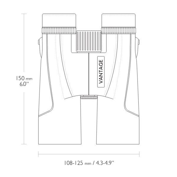 Бинокль Hawke Vantage 8x42 WP (Green)  
