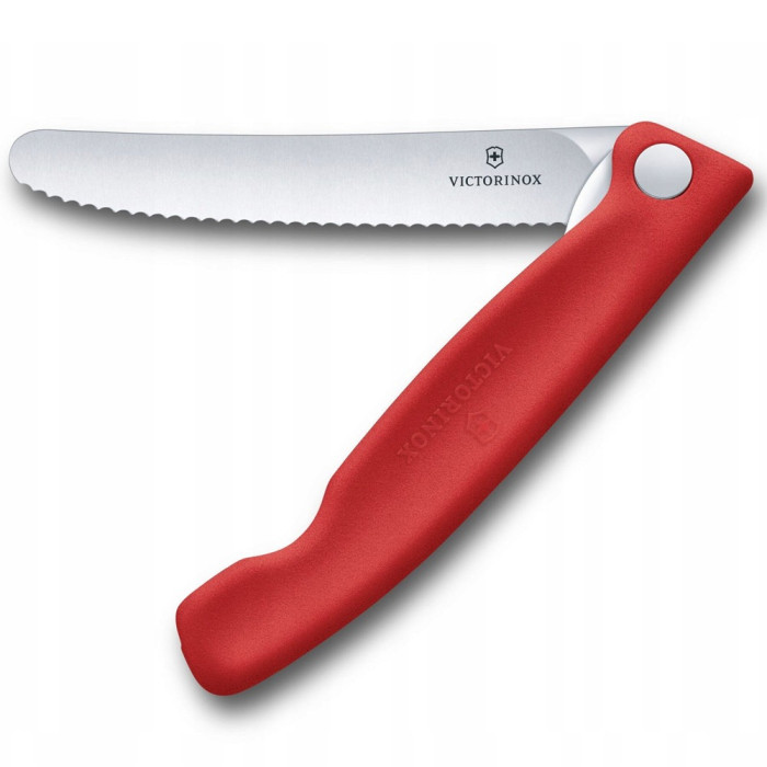 Складной нож для пикника Victorinox Swiss Classic 11см волн красн 6.7831.FC1  