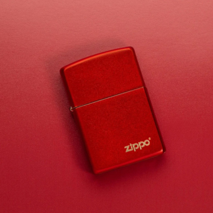 Зажигалка Zippo 49475 Anodized Red Zippo Lasered (49475ZL)  