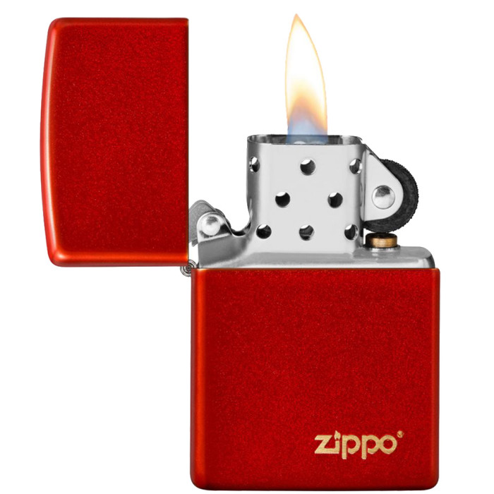 Зажигалка Zippo 49475 Anodized Red Zippo Lasered (49475ZL)  