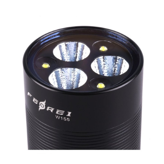 Фонарь для дайвинга Ferei W155 (жёлтый свет, 3000K, 3780 Lm, встроенная батарея)  