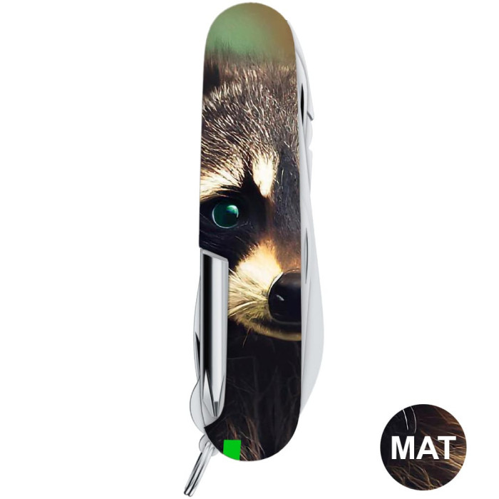 Складной нож Victorinox DELUXE TINKER ANIMAL Енот  