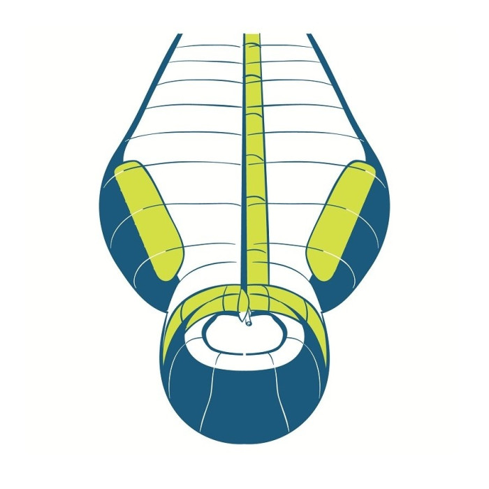 Спальный мешок Sierra Designs Mobile Mummy 600F 3-season Long  