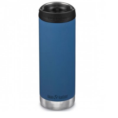 Термокружка Klean Kanteen TKWide Cafe Cap 473 мл - синяя