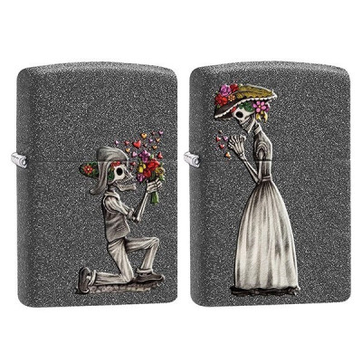 Зажигалка Zippo 211 Day Of Dead Skulls Set 28987
