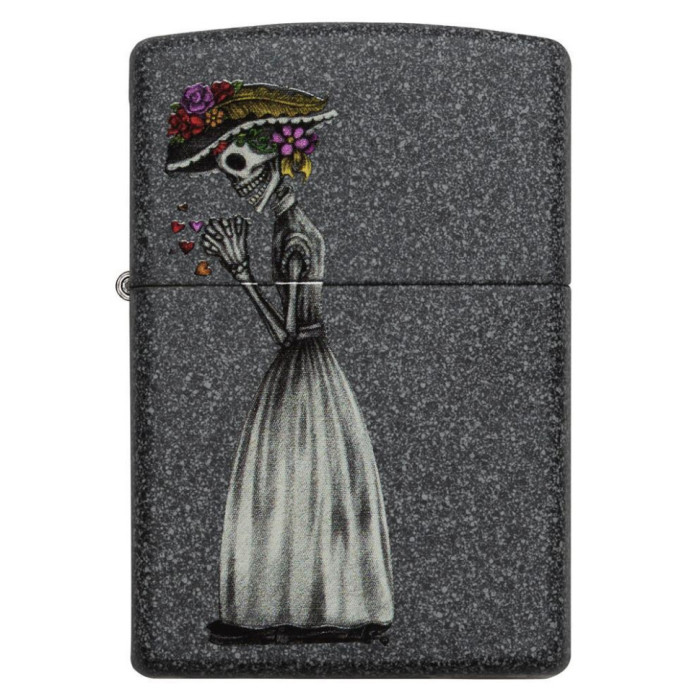 Зажигалка Zippo 211 Day Of Dead Skulls Set 28987  