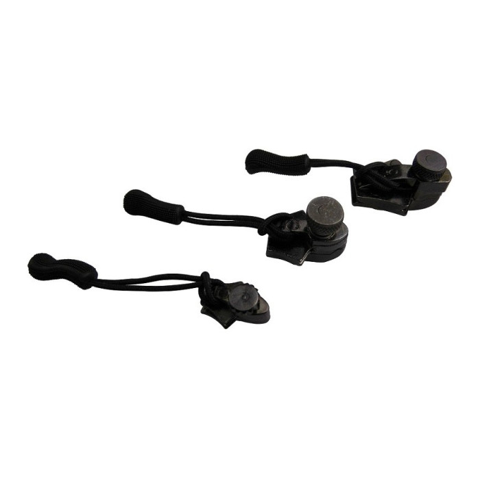 Комплект брелков Munkees Fixn Zip black (7067) 