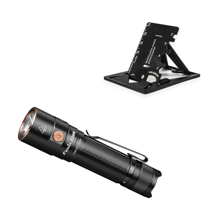 Фонарь Fenix E28R + Multitool Fonarik 2020 акционный 