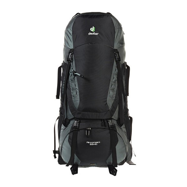Рюкзак Deuter Aircontact, 55 + 10 л, black-titan  