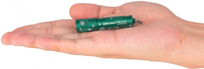 Фонарь Olight I3E EOS, snowflake green  
