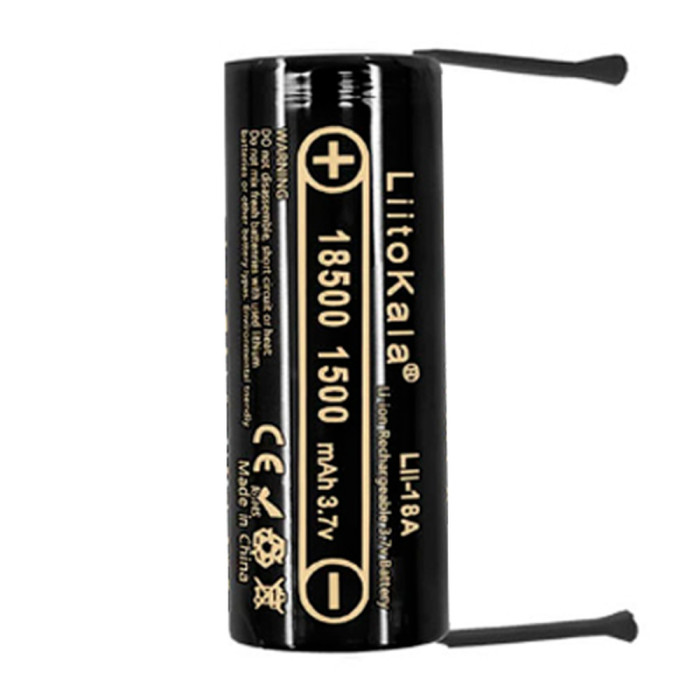 Аккумулятор LiitoKala Lii-18A-N 18500 1500mah battery