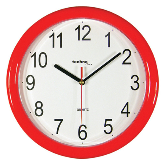 Часы настенные Technoline WT600 Red (WT600 rot) 