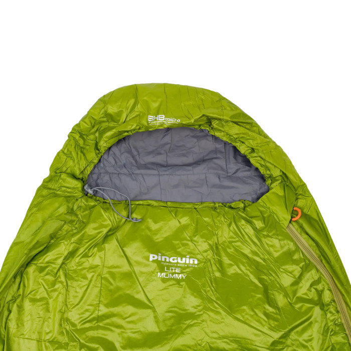 Спальный мешок Pinguin Lite Mummy (14/10°C), 195 см - Left Zip, Khaki (PNG 228342) 2020  