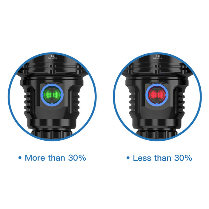 Фонарь Wurkkos TS30 USB C Rechargeable, черный  