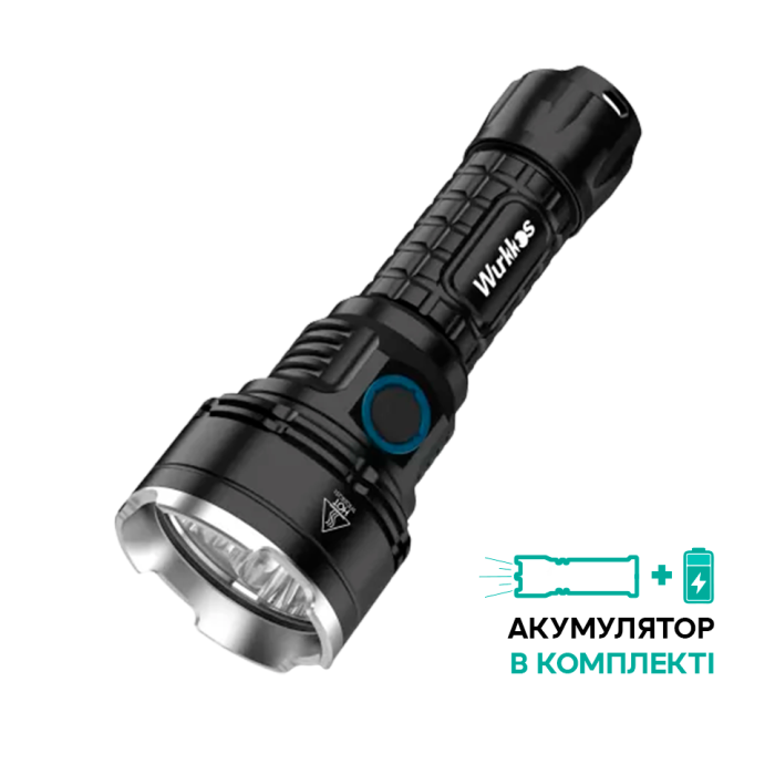 Фонарь Wurkkos TS30 USB C Rechargeable, черный  