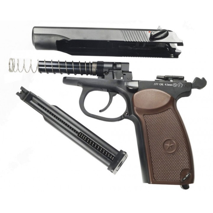 Пневматический пистолет KWC Makarov Blowback (KMB44AHN)  