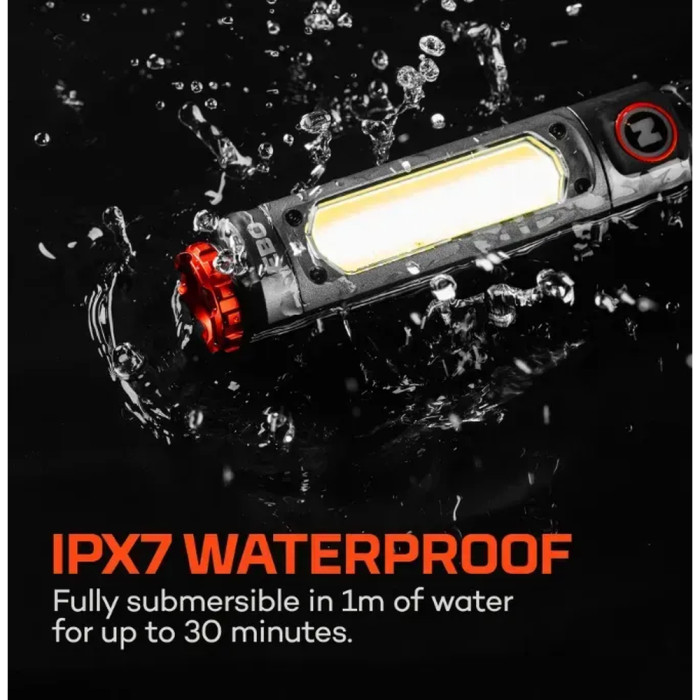 Фонарь ручной Nebo Big Larry Pro Plus Gift Box, 600 люмен (NB NEB-FLT-1033-G)  