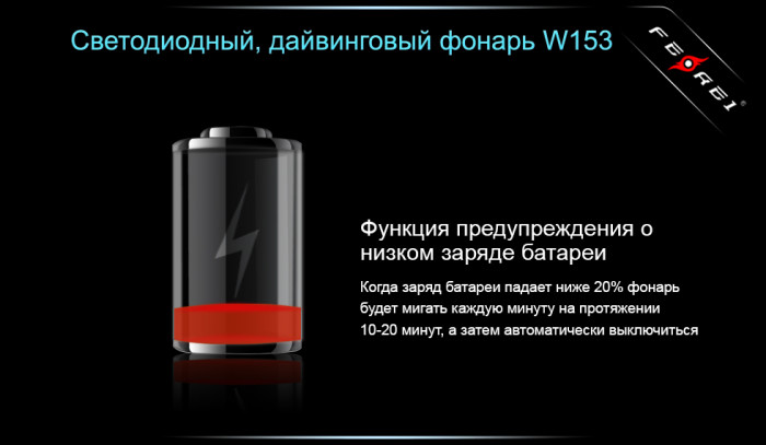 Фонарь Ferei W153  