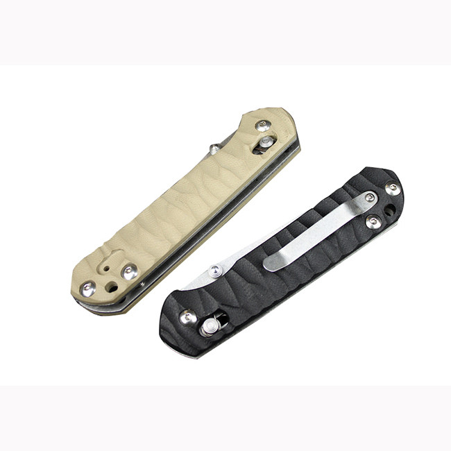 Нож Ganzo G717, желтый  