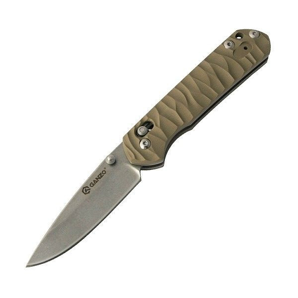 Нож Ganzo G717, желтый  