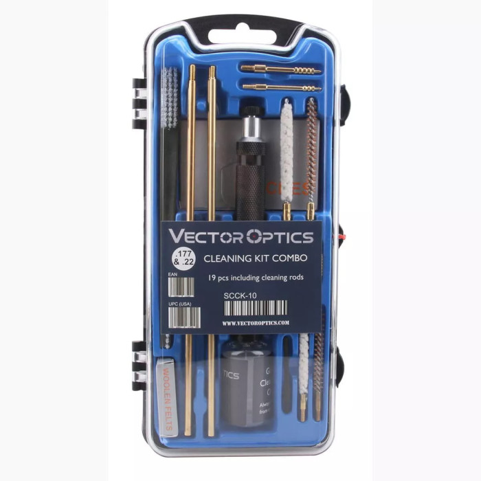 Набор для чистки Vector Optics Airgun для калибра .177/.22  