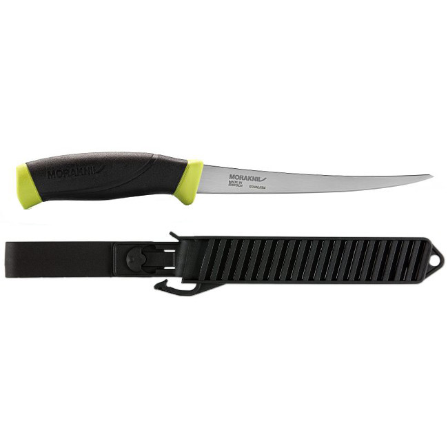 Нож Morakniv Fishing Comfort Fillet 155, нерж. сталь, черный  