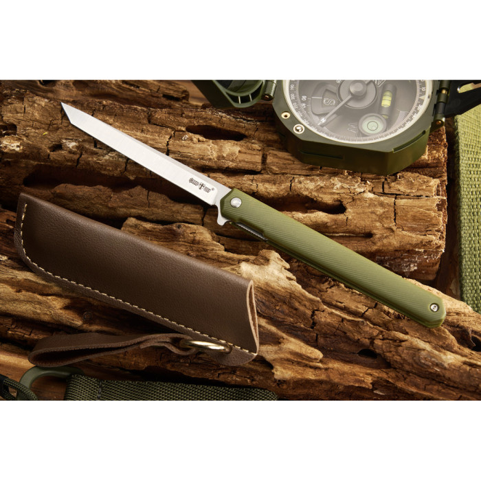 Карманный нож Grand Way SG 097 green tanto  