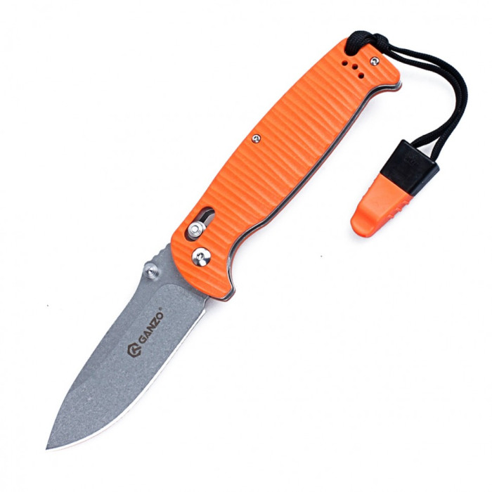 Нож Ganzo G7412P-WS, оранжевый  